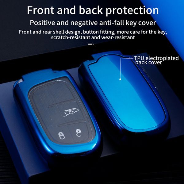 For Jeep  Guide/Free Light/Freeman/Grand Cherokee/Grand Commander TPU protective key case , please choose the color