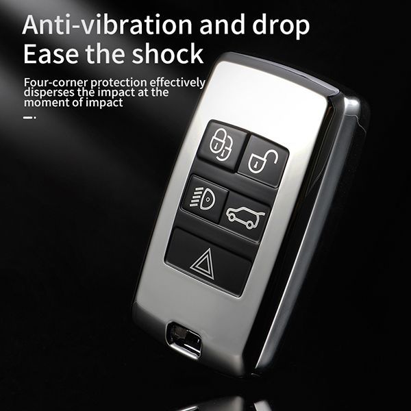 For LandRover 5 button  TPU protective key case,please choose the color