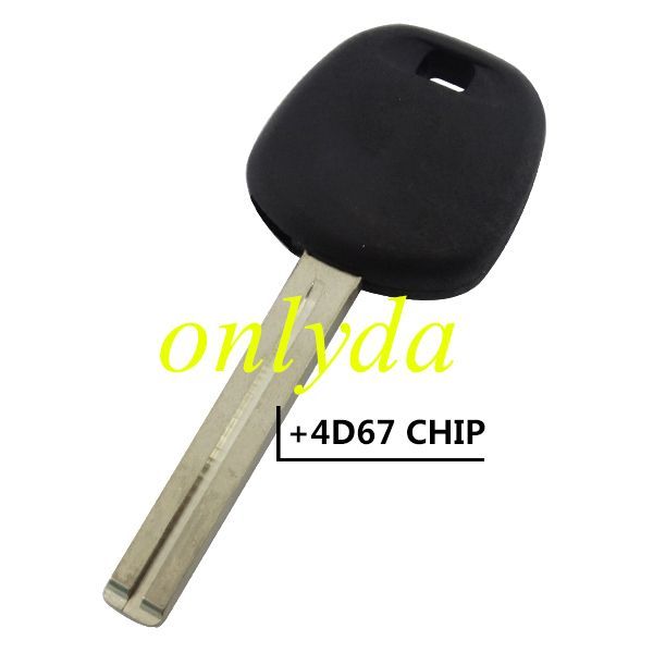 For Lexus key blank (long blade),the blade is 42mm.