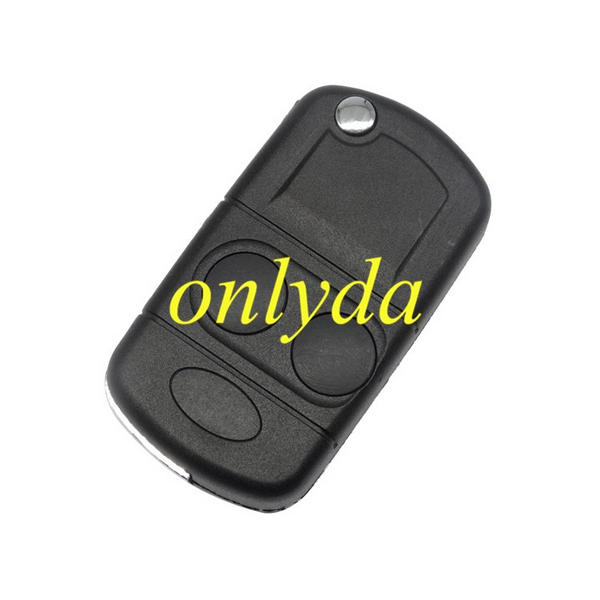 For  landrover modified 2 button remote key flip blank (Can put chip inside) without badge