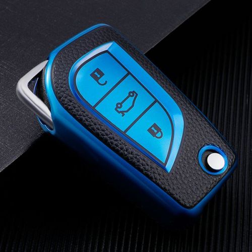 For Toyota 3 button TPU protective key case please choose the color
