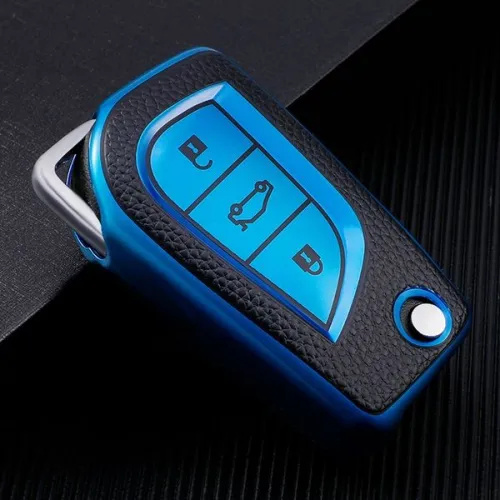 For Toyota 3 button TPU protective key case please choose the color