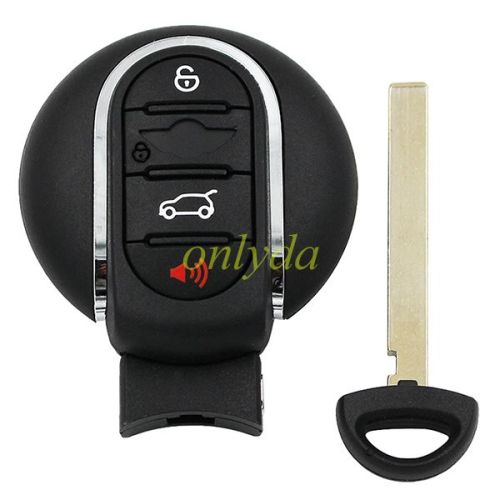 For BMW 4 button OEM mini cooper remote shell