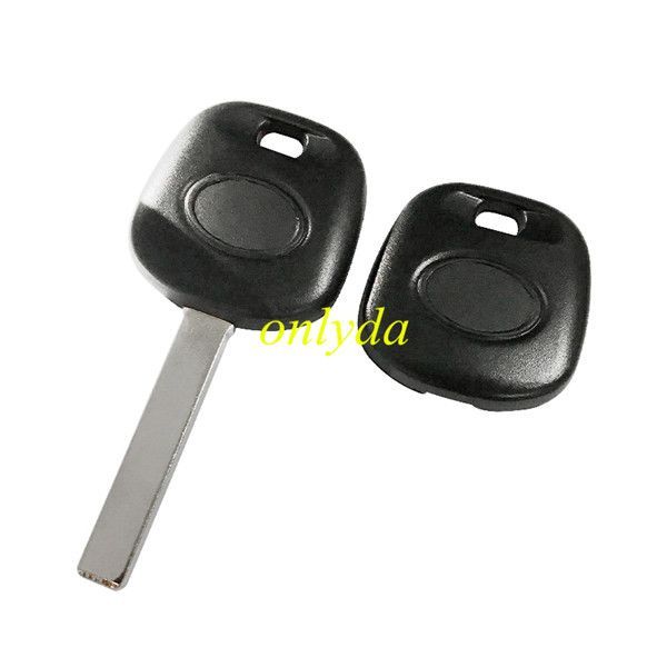 For Toyota transponder key blank without badge with TPX chip and  carbon chip part
