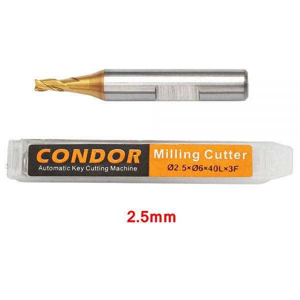 1.0mm probe 1.5mm-cutter 2.0mm-cutter 2.5mm-cutter Milling Cutter Probe for all the Xhorse Key Cutting Machine