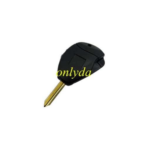For Citroen remote key shell with badge place