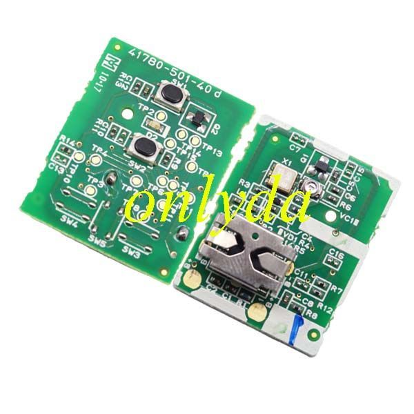 For  Mazda 2 button remote key 315MHZ/433MHZ