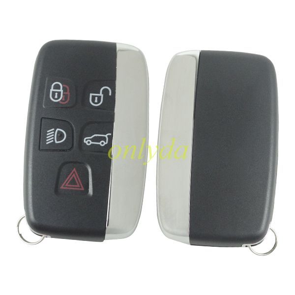 For Landrover keyless smart key 4+1 button 434MHZ read as 7953ptt by 7945p  chip KYDZ