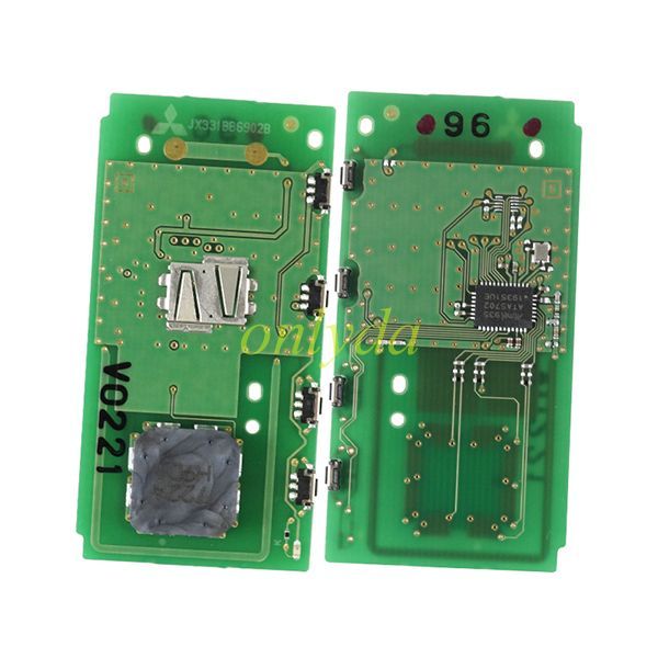 original Mazda 4 button Keyless remote key with 434MHZ with  ATMEL  AES 6A chip    MODEL:SKE11E-01  IDE:B8373900 Coding:X1TD0596ZX  DDV2 675RY A