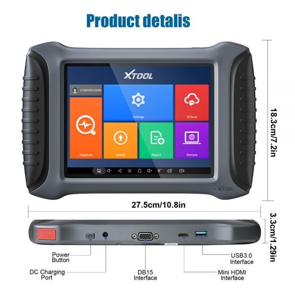 X100 PAD3  Key Programmer With KC100