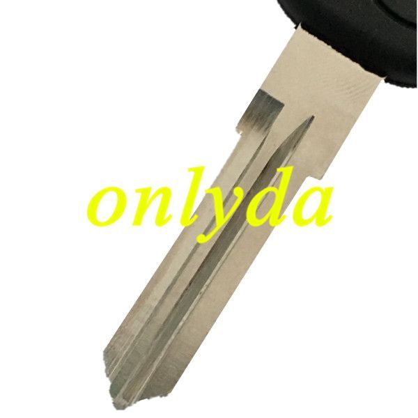 For VW transponder key blank with right blade with badge