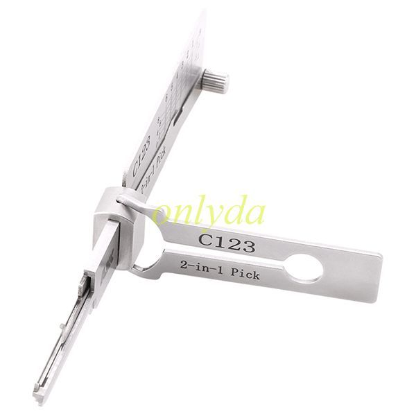 C123 AKK 2 in 1 decode and lockpick for Residential Lock