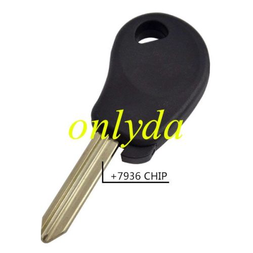 For Citroen transponder key with 7936 chip
