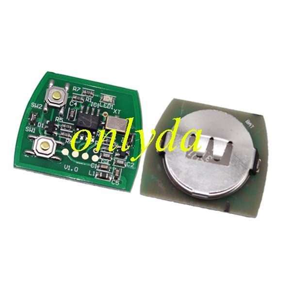 For  OEM Chevrolet 2 button remote key with 315MHZ