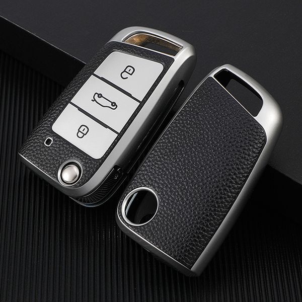 For VW 3 button TPU protective key case please choose the color