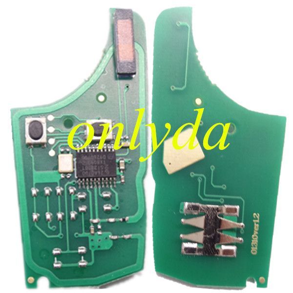 For Vauxhall 2B remote key PCF7941 chip-434mhz  G4-AM433TX 13271922 000274  After market remote