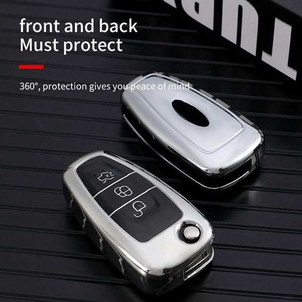 For Ford 3 button TPU protective key case , please choose the color