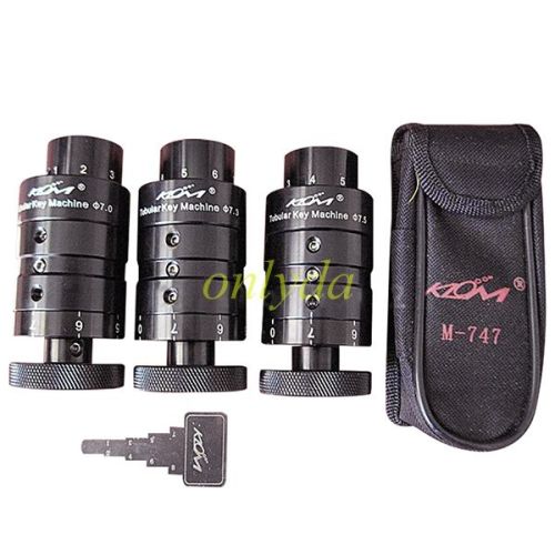 For KLOM Tubular manul 7.0, 7.3, 7.5, 7.8mm Computerized Tubular Key Machine，please choose the specifications