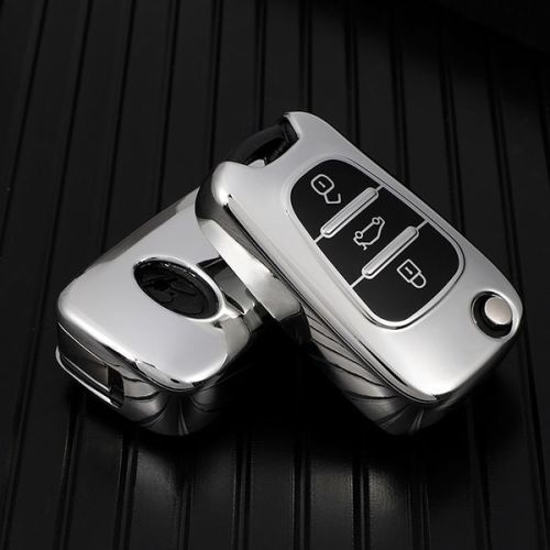 For Hyundai ix35 3 button  TPU protective key case,please choose the color