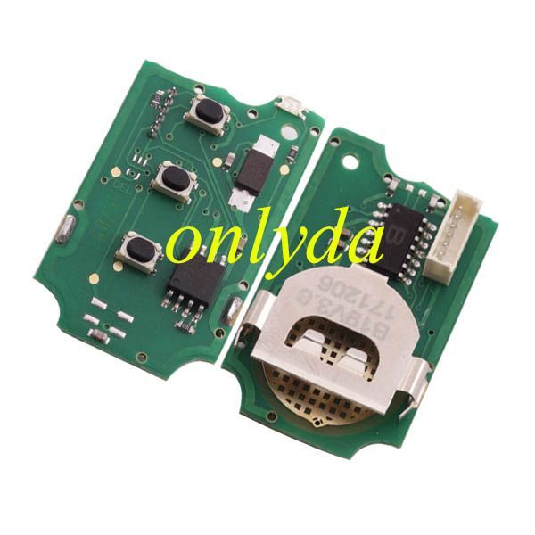 keyDIY brand for Hyundai style  2 button remote key B19-2