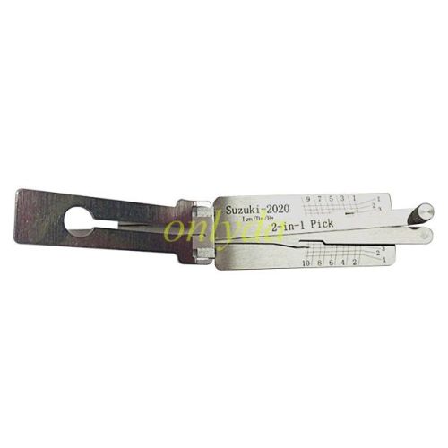 For SUZUKI 2020 lishi 2 in 1 decode and lockpick For Suzuki