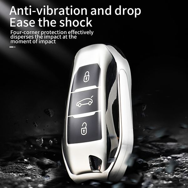 For Peugeot /Citroen TPU protective key case ,please choose the color