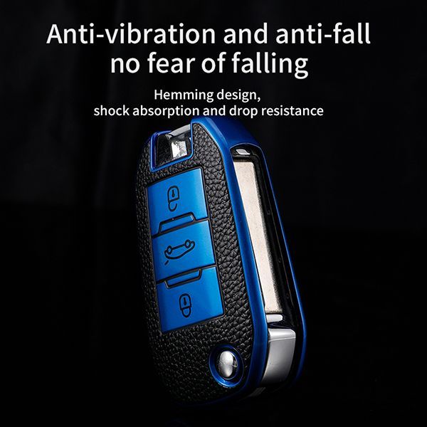 For Citroen 3 button TPU protective key case ,please choose the color