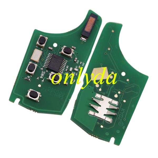 For Chevrolet unkeyless 4+1B remote 7941 chip-315mhz/434mhz