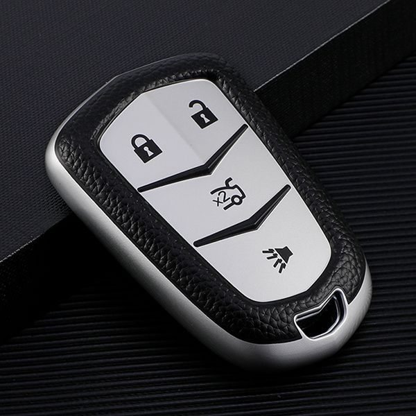 For Cadillac 3 button TPU protective key case , please choose the color
