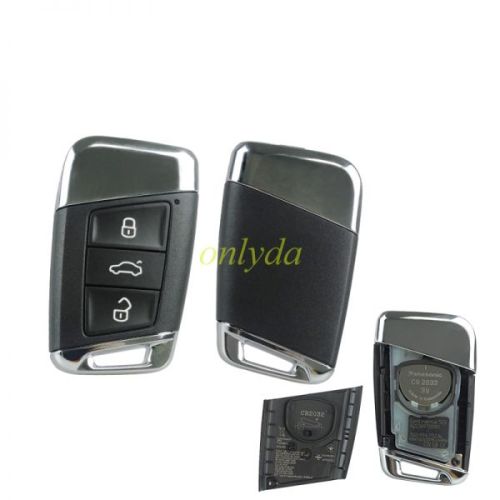 For OEM  VW 3 button remote key 434mhz with HitagPROVAGMQB49  chip:NCP21S2W PN3G0.959.752AL HW:H05 SW:0600 CNC ID:HR-22390