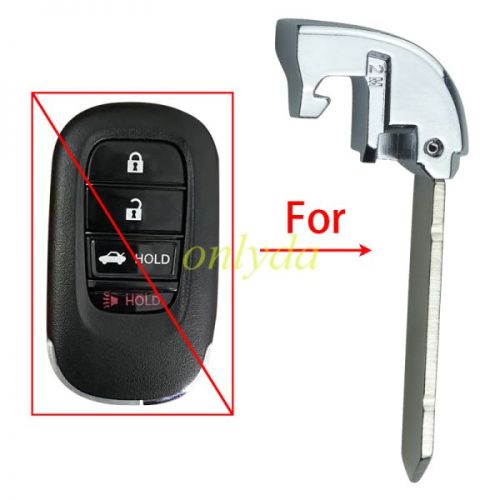 2022 New Honda 11th Generation Civic key blade