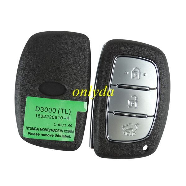 For Hyundai  TUCSON 2016-2018 95440-D3000(TL) keyless Smart 3 button remote key with NCF2952X  PCF7945/7953 chip (HITAG2) with 433mhz Hyundai [Genuine] 95440D3000 (OEM) FCCID: FOB-4F07