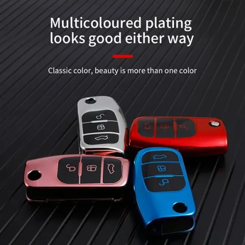 For Ford 3 button TPU protective key case , please choose the color