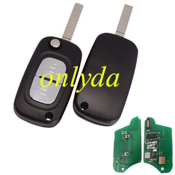 For Renault Clio 2 button remote 7946(HITAG2) ASK chip-433mhz