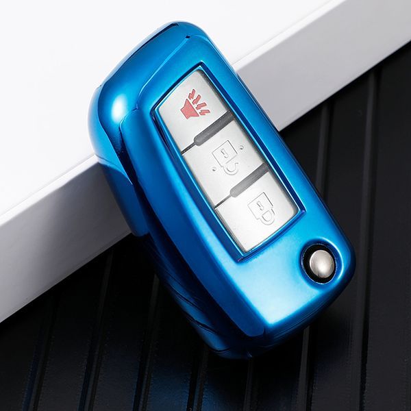 For Nissan TPU protective 3 button key case please choose the color