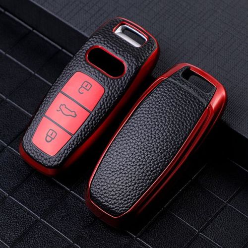 For Audi A6L,A6,A7 3button TPU protective key case,please choose the color
