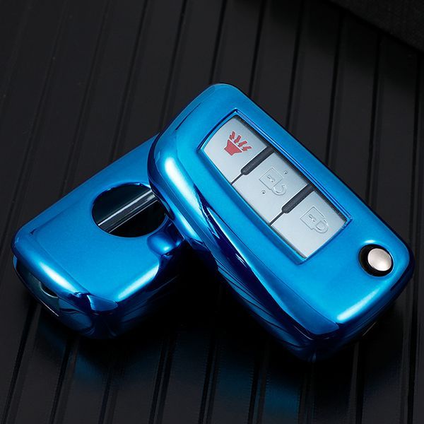 For Nissan TPU protective 3 button key case please choose the color
