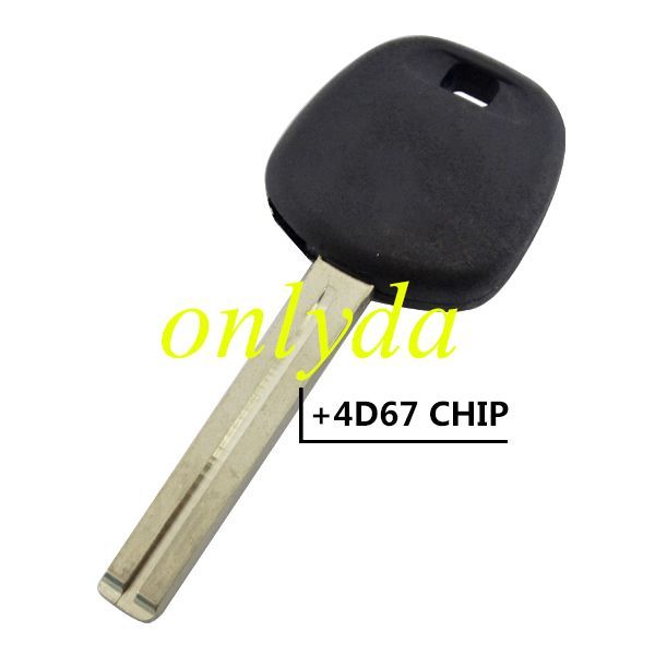 For LEXUS Brand New After -Market short  LOGO Key with 4D67
