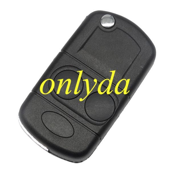 For  landrover  modified  2 button remote key flip blank (Can put chip inside) without badge