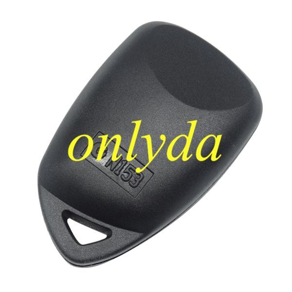 For Mitsubishi 3 button remote key shell