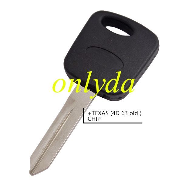 For FORD LINCOLN MAZDA( H72-PT ) transponder Key TEXAS(4D63 old )