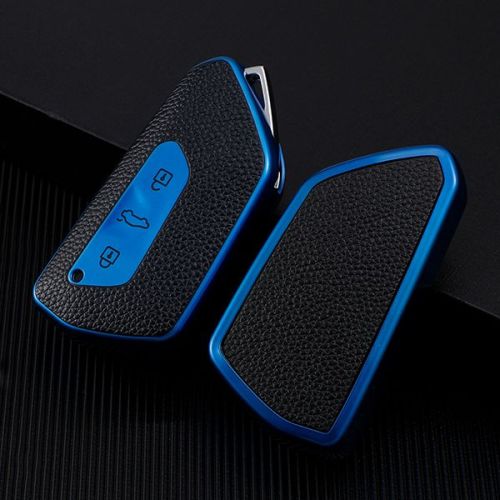For Golf 8 3 button TPU protective key case black or red color, please choose the color