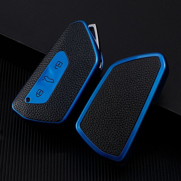 For Golf 8 3 button TPU protective key case black or red color, please choose the color
