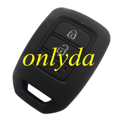 Honda 2 button silicon case (Black,Blue ,Red. Please choose the color)