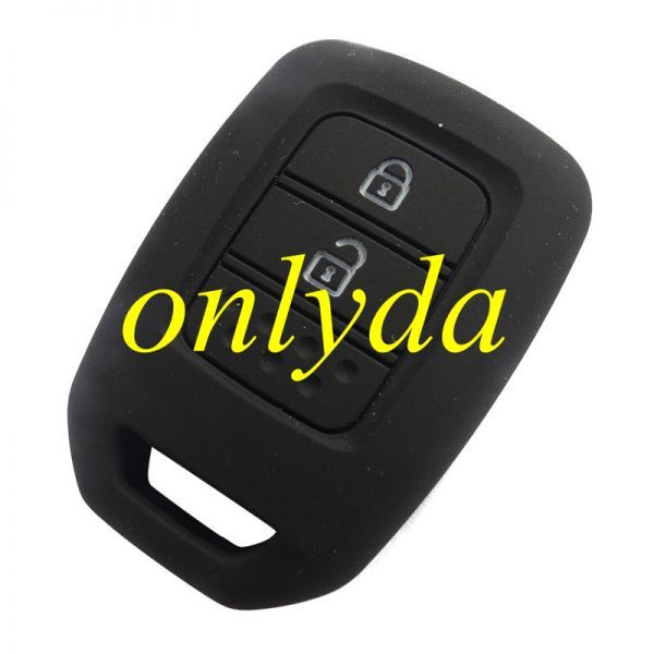 Honda 2 button silicon case (Black,Blue ,Red. Please choose the color)