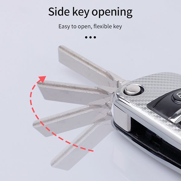 For Audi A3/Q3/Q2L/A1/S3 3button TPU protective key case,please choose the color