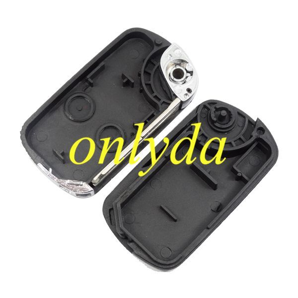 For  landrover  modified  2 button remote key flip blank (Can put chip inside) without badge