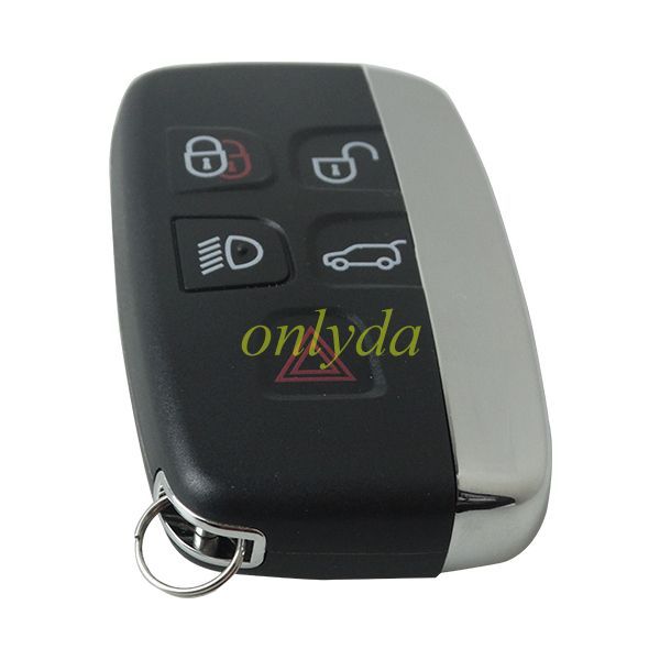 For Landrover keyless smart key 4+1 button 434MHZ read as 7953ptt by 7945p  chip KYDZ