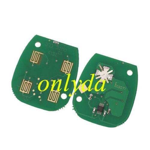 For Cadillac remote key with 4 buttons with 315mhz/433 Mhz