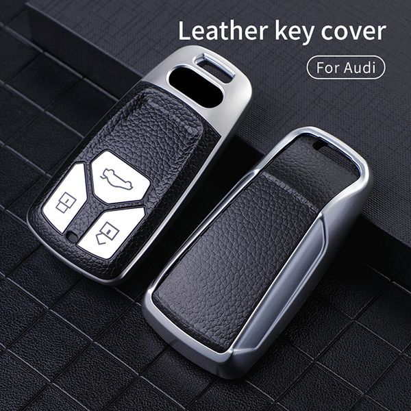 For New Audi Q7、TT、A4 3button TPU protective key case ,please choose the color